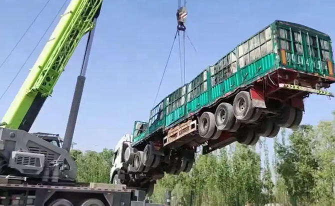 夏邑道路脱困救援案例